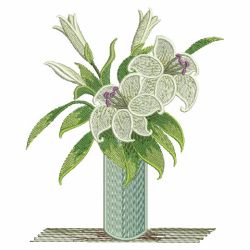 Blooming Lilies(Md) machine embroidery designs