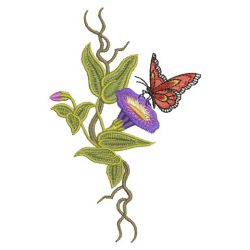 Morning Glory 2 03(Sm) machine embroidery designs