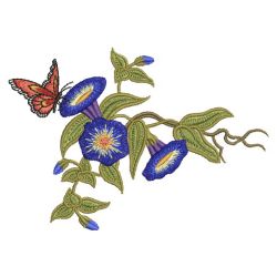 Morning Glory 2 04(Sm) machine embroidery designs