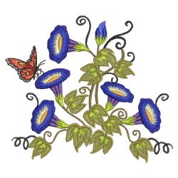 Morning Glory 2 06(Sm) machine embroidery designs
