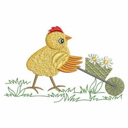 Cute Chicks 10(Md) machine embroidery designs