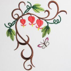 Bleeding Hearts 02 machine embroidery designs