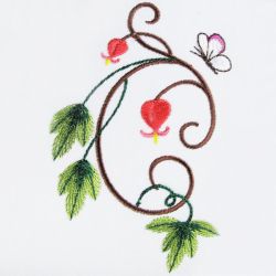 Bleeding Hearts 05 machine embroidery designs