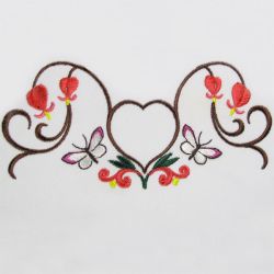 Bleeding Hearts 06 machine embroidery designs