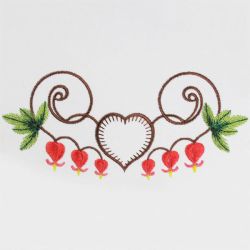 Bleeding Hearts 07 machine embroidery designs