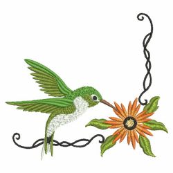 Elegant Hummingbirds 01(Sm) machine embroidery designs