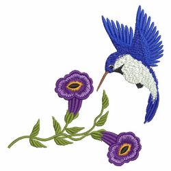 Elegant Hummingbirds 02(Sm) machine embroidery designs