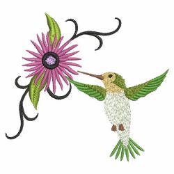 Elegant Hummingbirds 03(Lg) machine embroidery designs