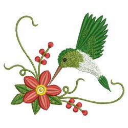 Elegant Hummingbirds 05(Sm) machine embroidery designs