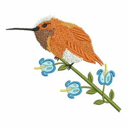 Elegant Hummingbirds 06(Md) machine embroidery designs