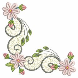 Heirloom Daisies 2 06(Lg) machine embroidery designs