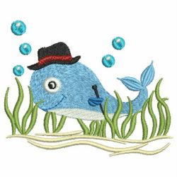 Cute Dolphins 2 02 machine embroidery designs