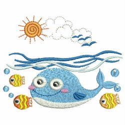 Cute Dolphins 2 10 machine embroidery designs