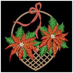 Poinsettia_Christmas Florals 02(Md) machine embroidery designs