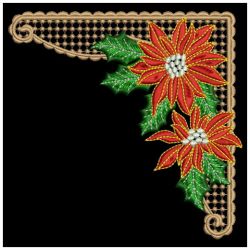Poinsettia_Christmas Florals 04(Md) machine embroidery designs