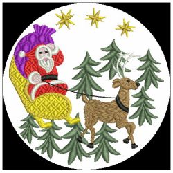 Christmas Santa 02 machine embroidery designs