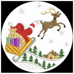 Christmas Santa 07 machine embroidery designs