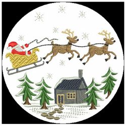 Christmas Santa 10 machine embroidery designs
