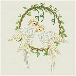 Crested Cockatoo 2 01(Md) machine embroidery designs