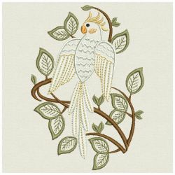 Crested Cockatoo 2 05(Sm) machine embroidery designs