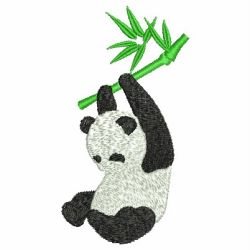 Cuddly Pandas 07 machine embroidery designs