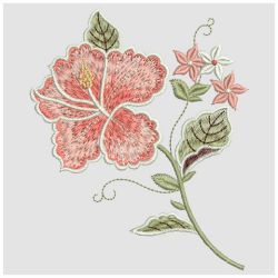 Hibiscus Delight 01(Sm) machine embroidery designs