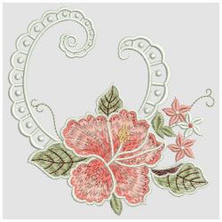 Hibiscus Delight 06(Md) machine embroidery designs