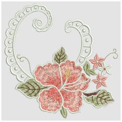 Hibiscus Delight 06(Sm) machine embroidery designs