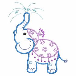 Elephant Cuties 05(Sm) machine embroidery designs