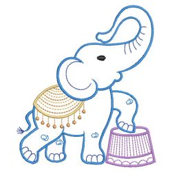 Elephant Cuties 06(Md) machine embroidery designs