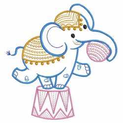 Elephant Cuties 07(Md) machine embroidery designs