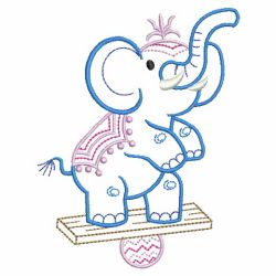 Elephant Cuties 09(Md) machine embroidery designs