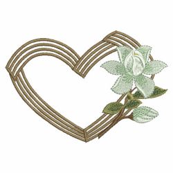 Gardenias 05(Lg) machine embroidery designs