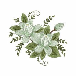 Gardenias 06(Sm) machine embroidery designs