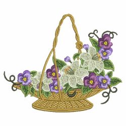 Pansy Delight 2 03(Sm) machine embroidery designs