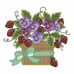 Pansy Delight 2 05(Lg) machine embroidery designs