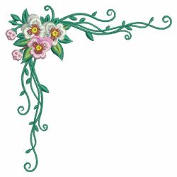 Pansy Delight 2 13(Sm) machine embroidery designs