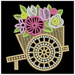 FSL Flower Cart 03 machine embroidery designs