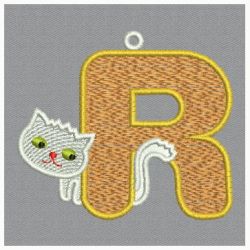 FSL Cat Alphabet 18 machine embroidery designs