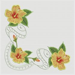 Tropical Hibiscus 03(Sm) machine embroidery designs