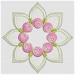 Bullion Rose Quilt 01(Lg) machine embroidery designs