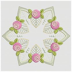 Bullion Rose Quilt 02(Lg) machine embroidery designs