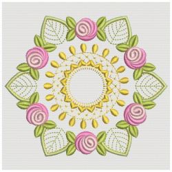 Bullion Rose Quilt 04(Md) machine embroidery designs