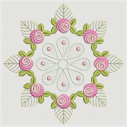 Bullion Rose Quilt 05(Sm) machine embroidery designs