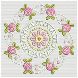 Bullion Rose Quilt 06(Lg) machine embroidery designs