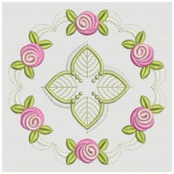 Bullion Rose Quilt 09(Lg) machine embroidery designs