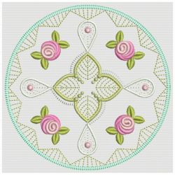 Bullion Rose Quilt 10(Lg) machine embroidery designs