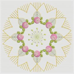 Bullion Rose Quilt 13(Lg) machine embroidery designs