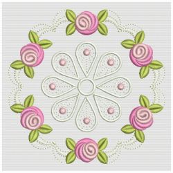 Bullion Rose Quilt 14(Lg) machine embroidery designs