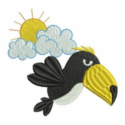 Toco Toucan machine embroidery designs